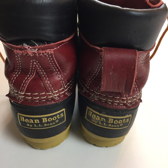 Small Batch LL bean Women's Duck Boots 8M 503046 - Picture 5 of 8